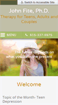 Mobile Screenshot of drjohnfite.com
