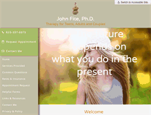 Tablet Screenshot of drjohnfite.com